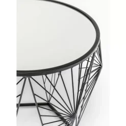 Tische|KARE Design Beistelltisch Cobweb Schwarz (2/Set)