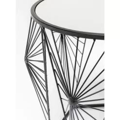 Tische|KARE Design Beistelltisch Cobweb Schwarz (2/Set)