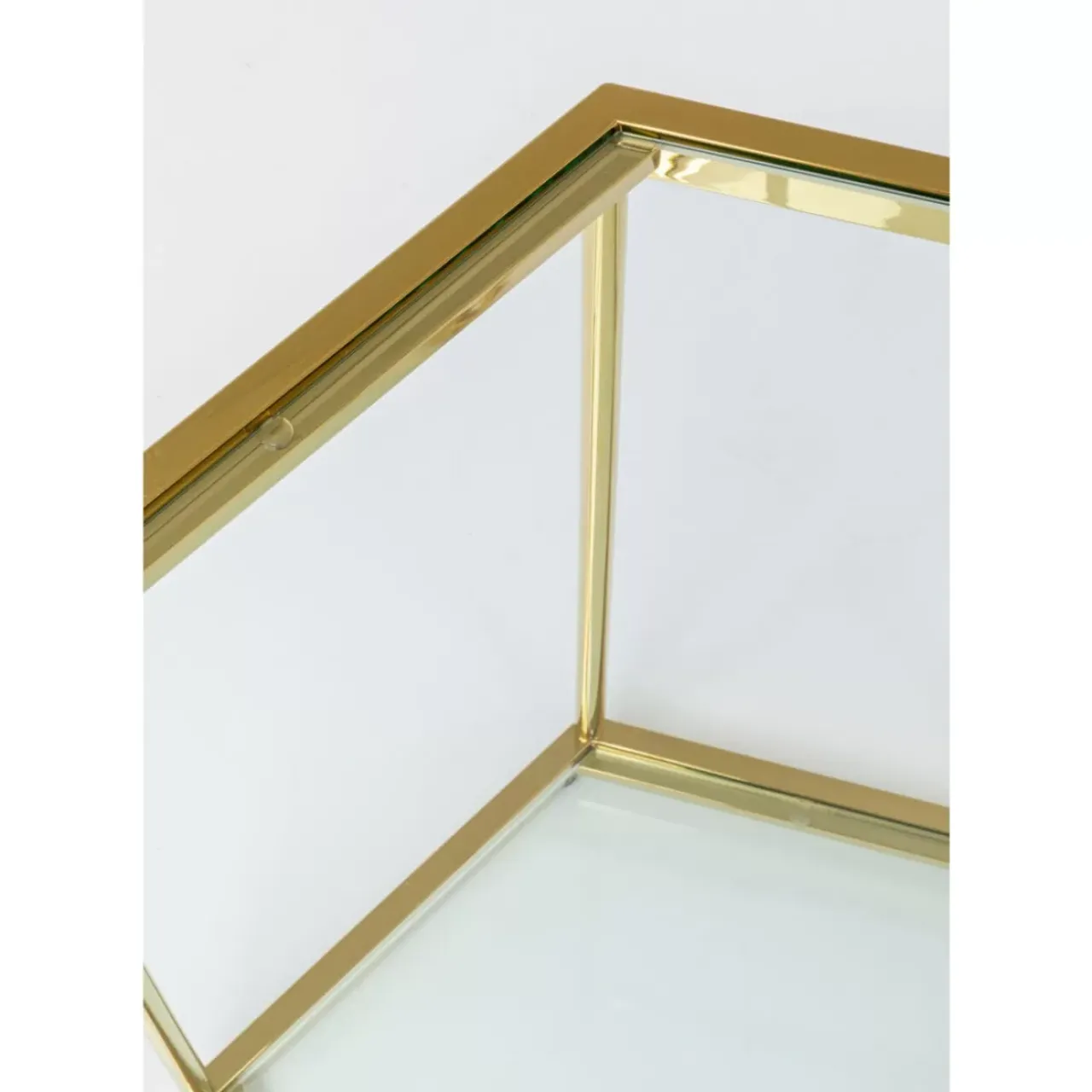 Tische|KARE Design Beistelltisch Comb Gold 55