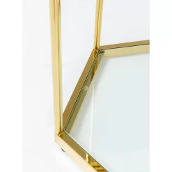 Tische|KARE Design Beistelltisch Comb Gold 55