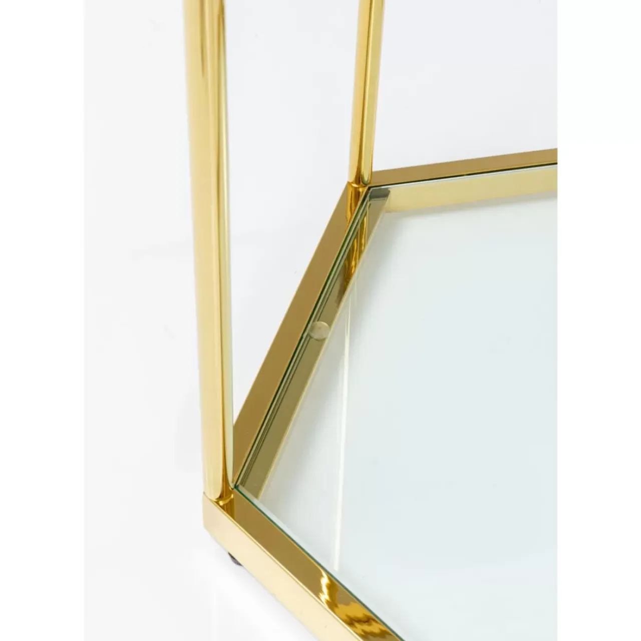 Tische|KARE Design Beistelltisch Comb Gold 55