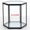 Tische|KARE Design Beistelltisch Comb Schwarz 55Cm
