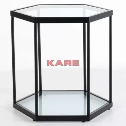 Tische|KARE Design Beistelltisch Comb Schwarz 55Cm