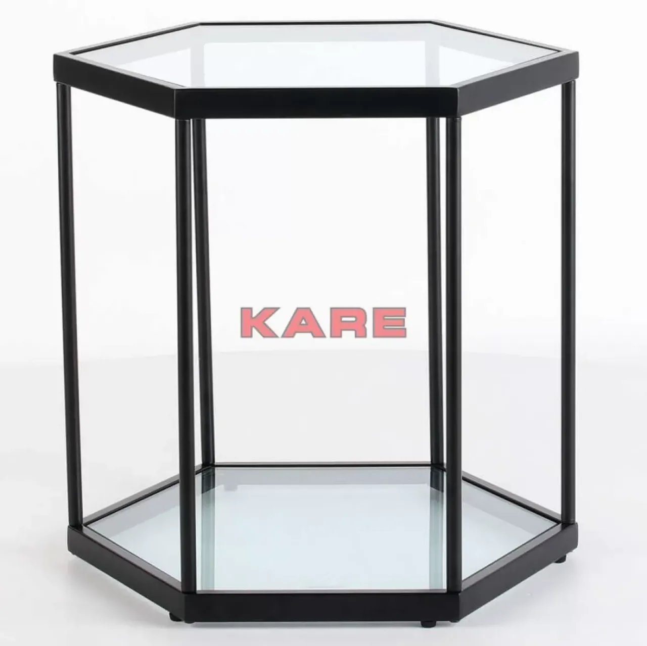Tische|KARE Design Beistelltisch Comb Schwarz 55Cm