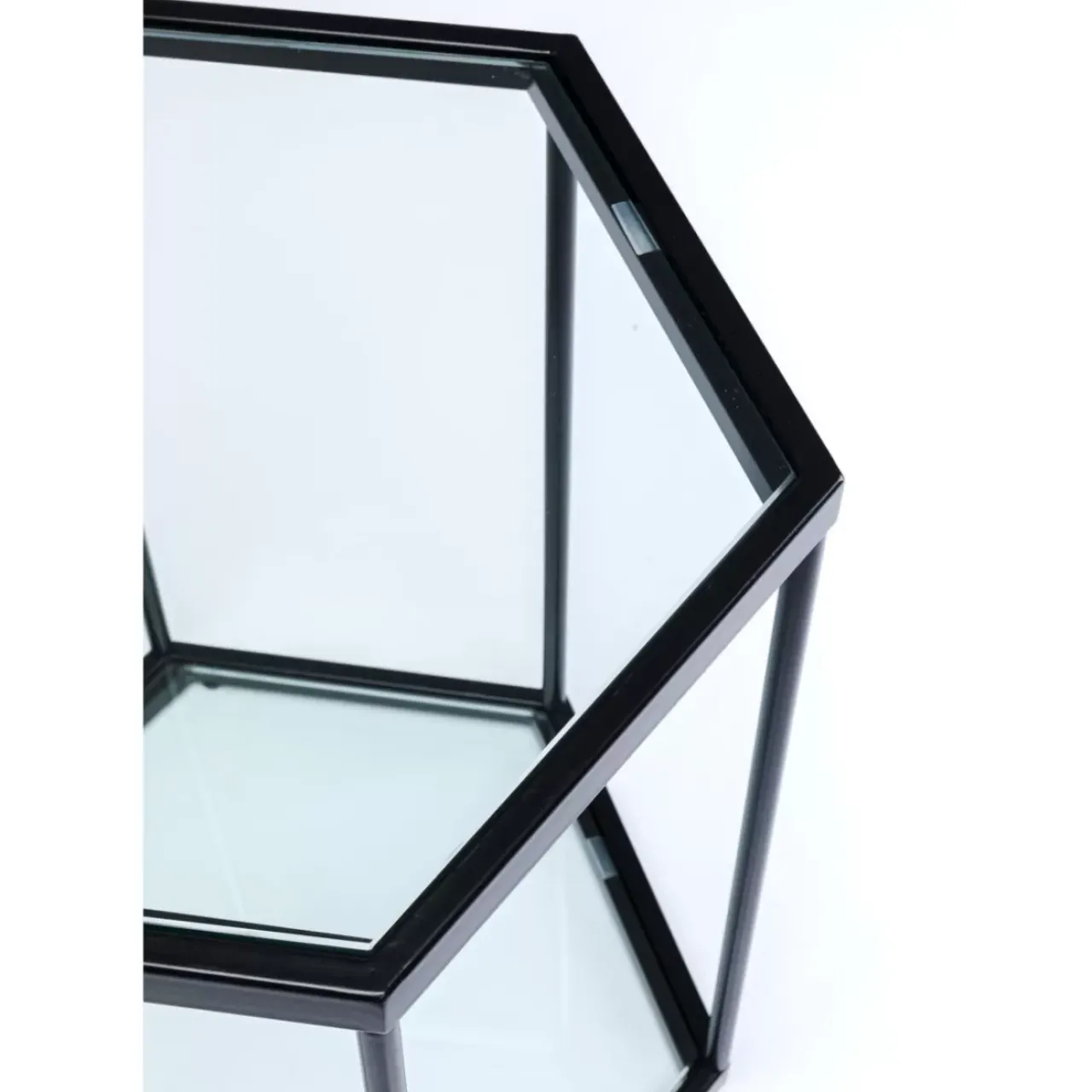 Tische|KARE Design Beistelltisch Comb Schwarz 55Cm