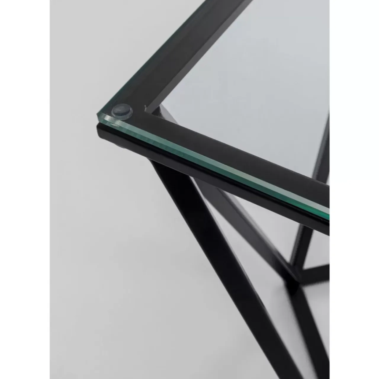 Tische|KARE Design Beistelltisch Cristallo Schwarz 50X50Cm
