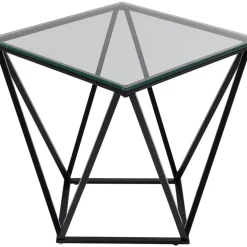 Tische|KARE Design Beistelltisch Cristallo Schwarz 50X50Cm