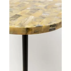 Tische|KARE Design Beistelltisch Domero Mosaic Grau O25Cm