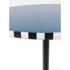 Tische|KARE Design Beistelltisch Domero Race Blau O40Cm