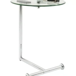 Tische|KARE Design Beistelltisch Easy Living Klarglas O46Cm