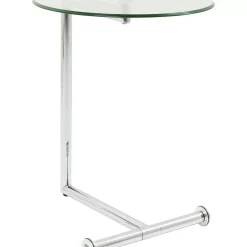Tische|KARE Design Beistelltisch Easy Living Klarglas O46Cm
