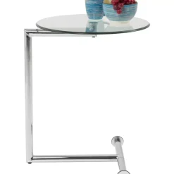 Tische|KARE Design Beistelltisch Easy Living Klarglas O46Cm