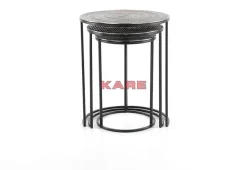 Tische|KARE Design Beistelltisch Electra (3/Set) O48Cm