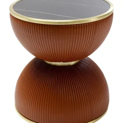Tische|KARE Design Beistelltisch Endless Vegas Orange O47Cm