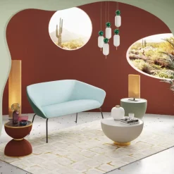 Tische|KARE Design Beistelltisch Endless Vegas Orange O47Cm