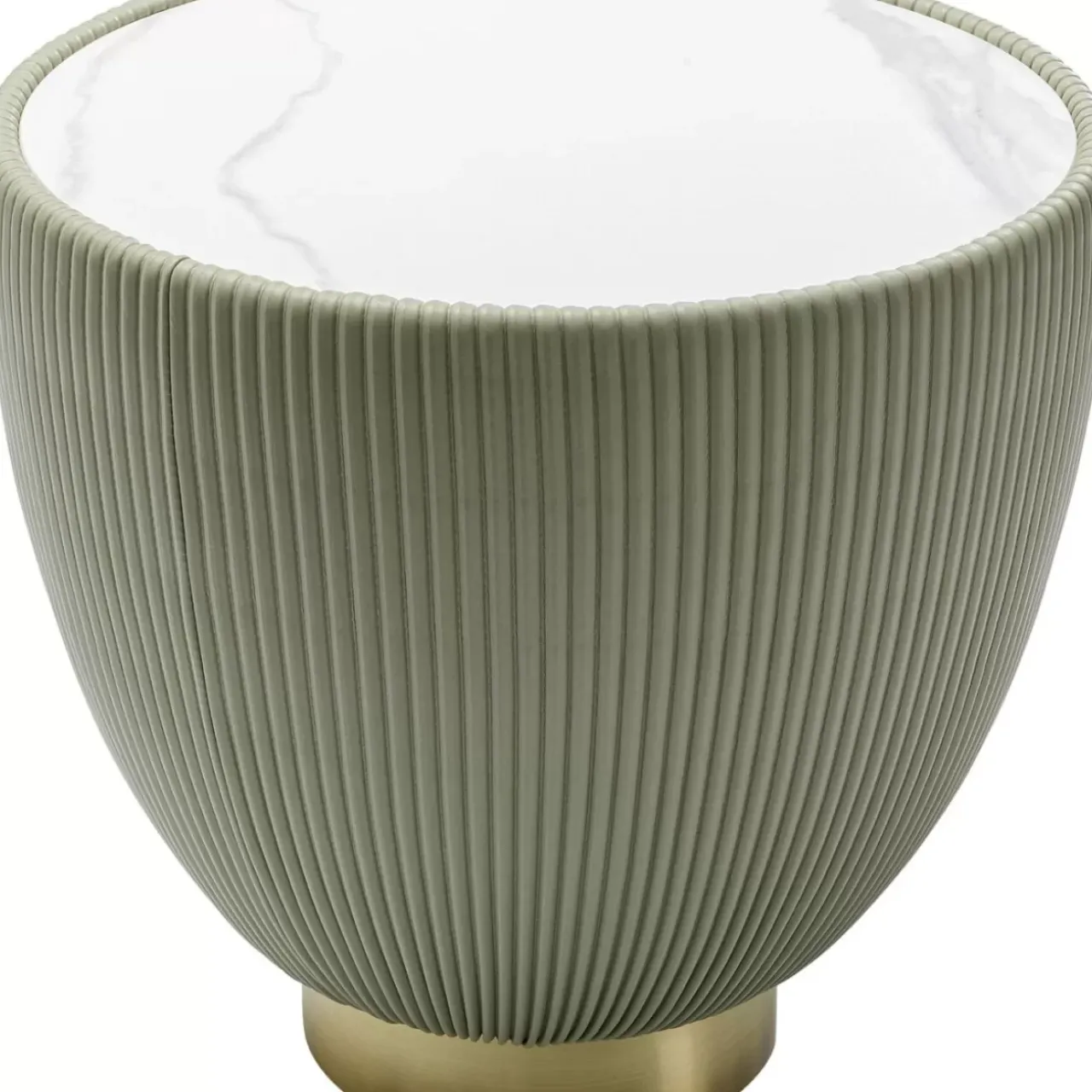 Tische|KARE Design Beistelltisch Endless Vegas Grun O47Cm