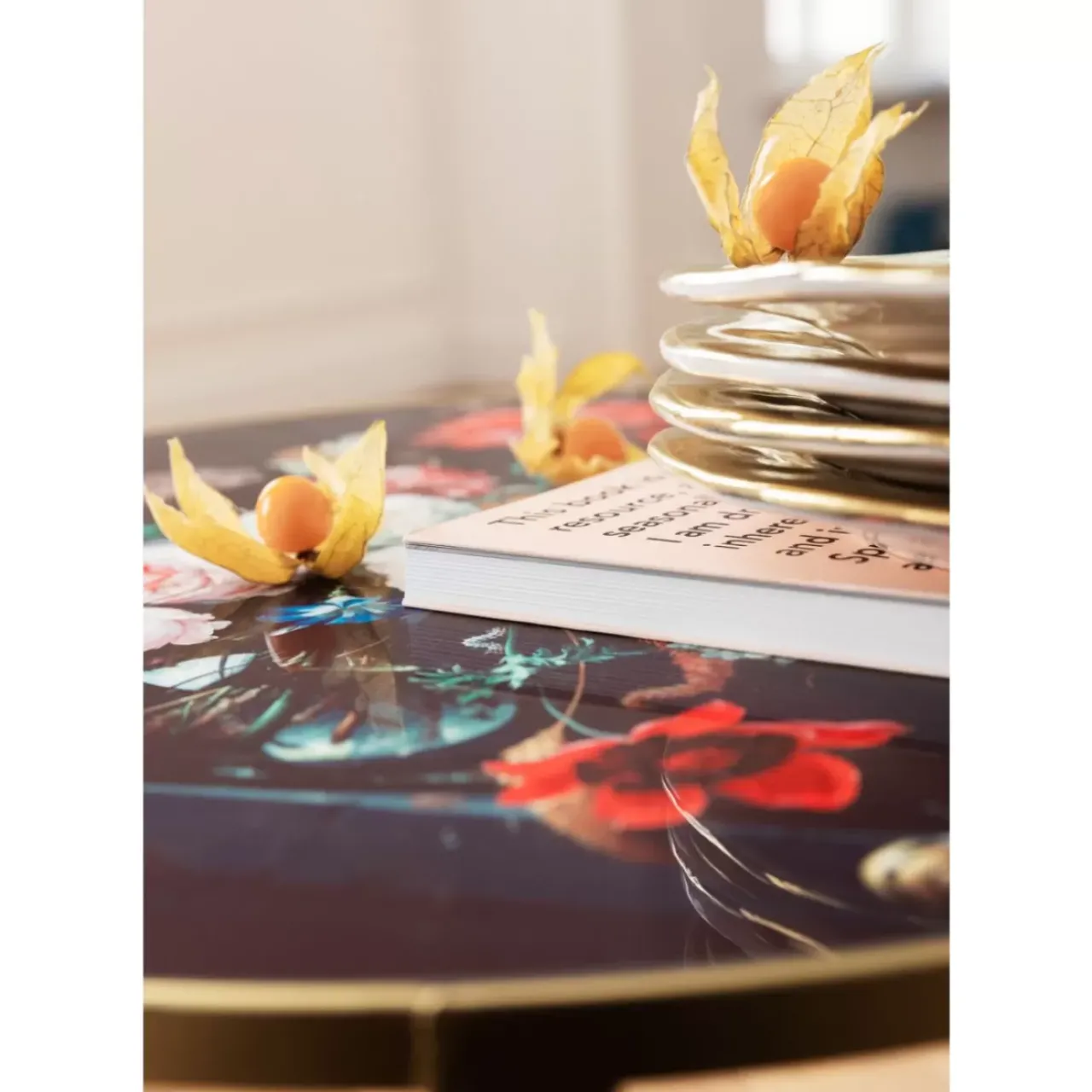 Tische|KARE Design Beistelltisch Flores O55Cm
