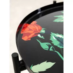 Tische|KARE Design Beistelltisch Flowers Garden Round (2/Set)