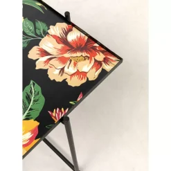 Tische|KARE Design Beistelltisch Flowers Garden Square (2/Set)