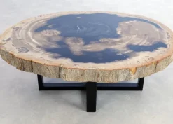 Tische|KARE Design Beistelltisch Gamma Versteinertes Holz