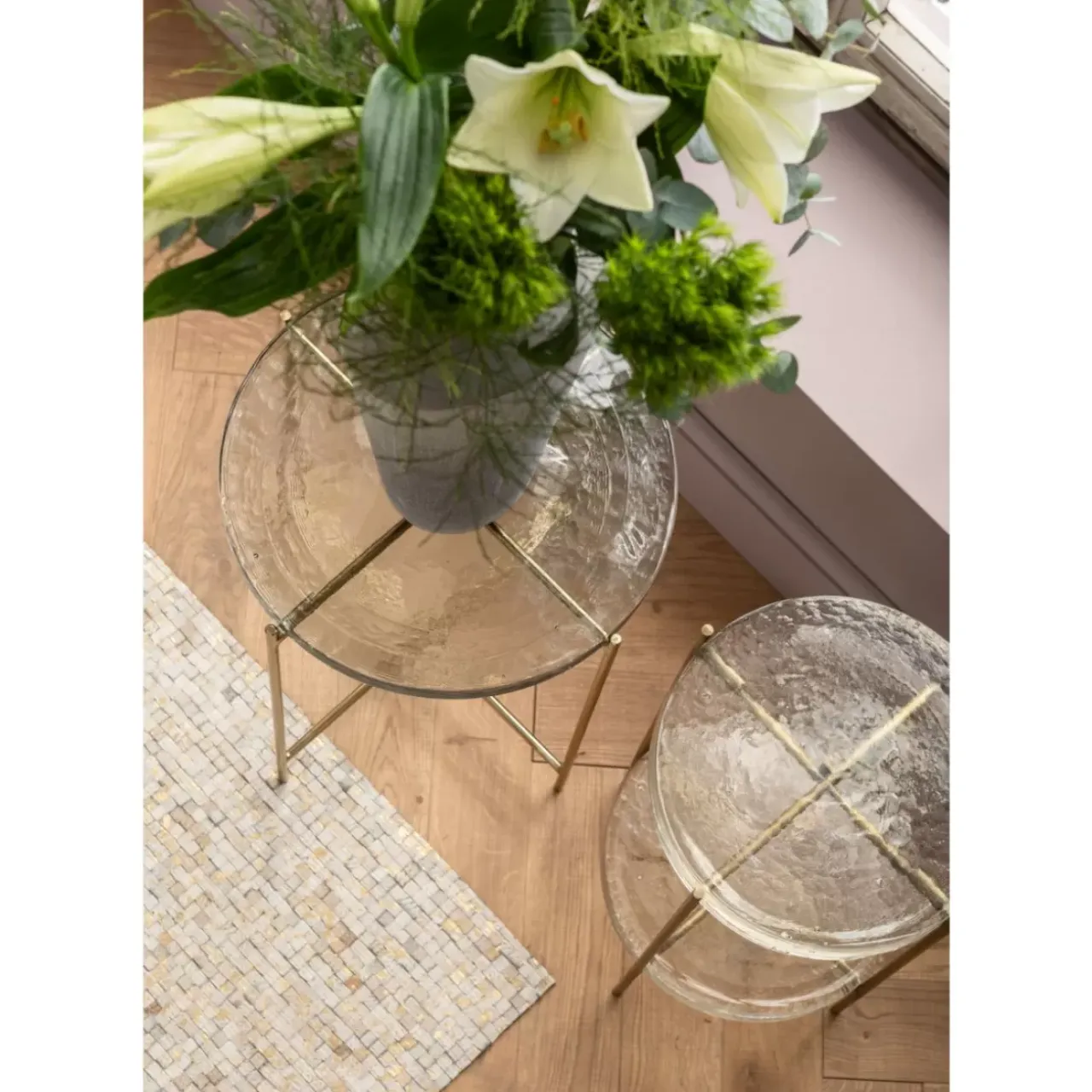 Tische|KARE Design Beistelltisch Ice Double O30Cm