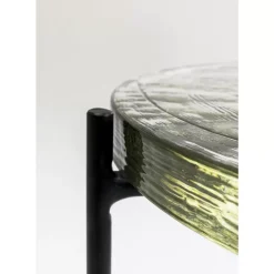 Tische|KARE Design Beistelltisch Ice Schwarz O40Cm