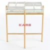 Tische|KARE Design Beistelltisch Iceline Gold 43X33Cm