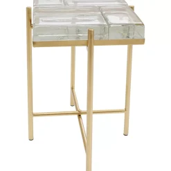 Tische|KARE Design Beistelltisch Iceline Gold 43X33Cm