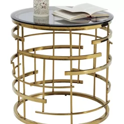 Tische|KARE Design Beistelltisch Jupiter Gold O55Cm