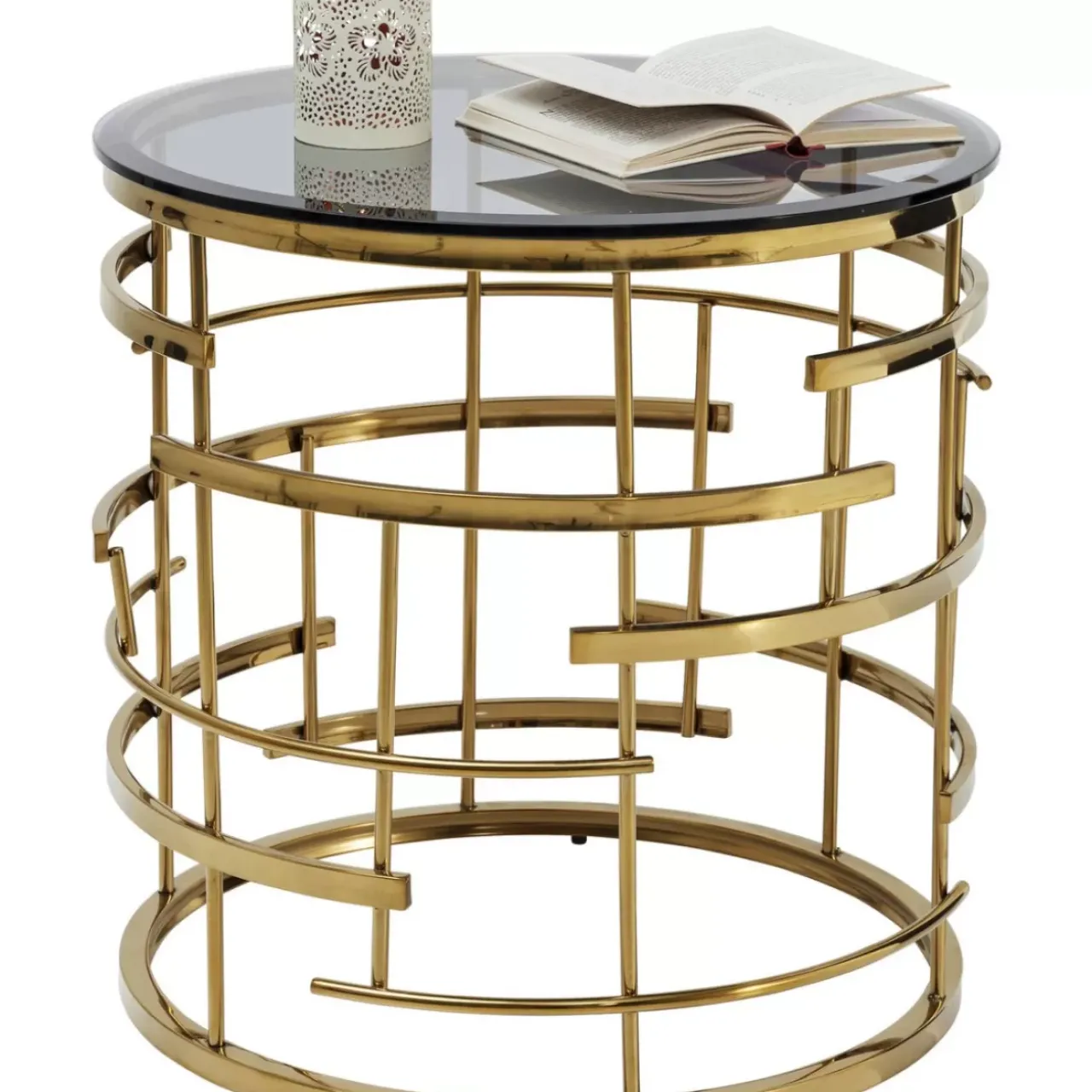 Tische|KARE Design Beistelltisch Jupiter Gold O55Cm