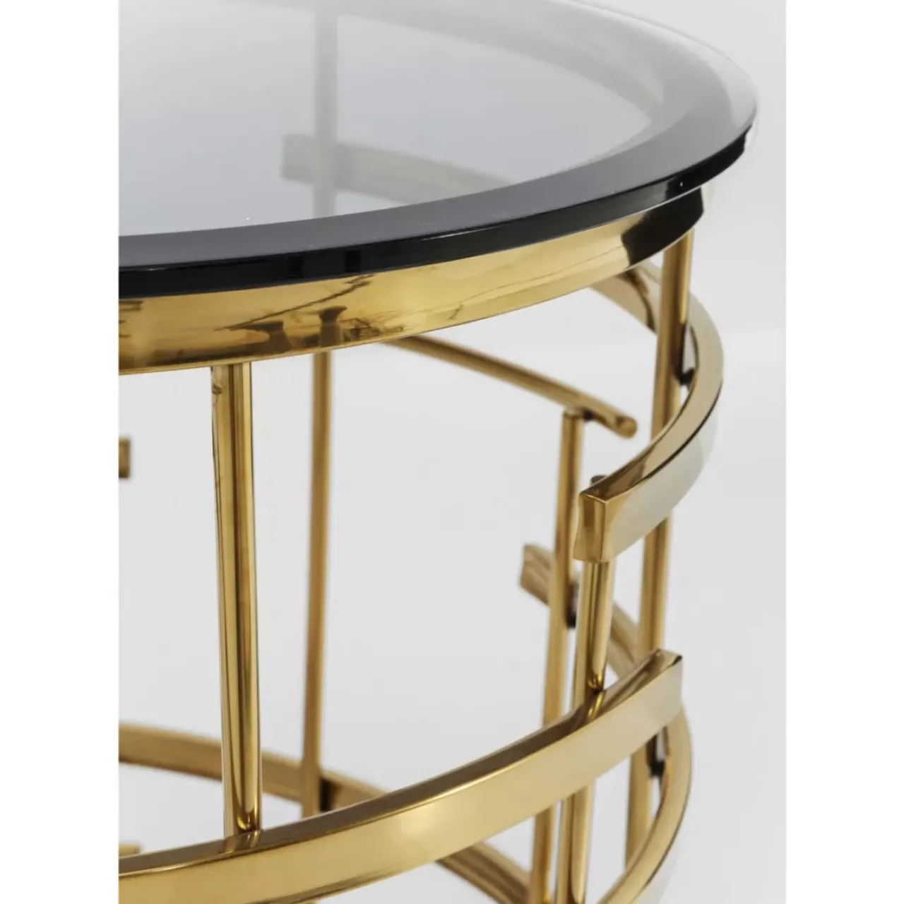 Tische|KARE Design Beistelltisch Jupiter Gold O55Cm