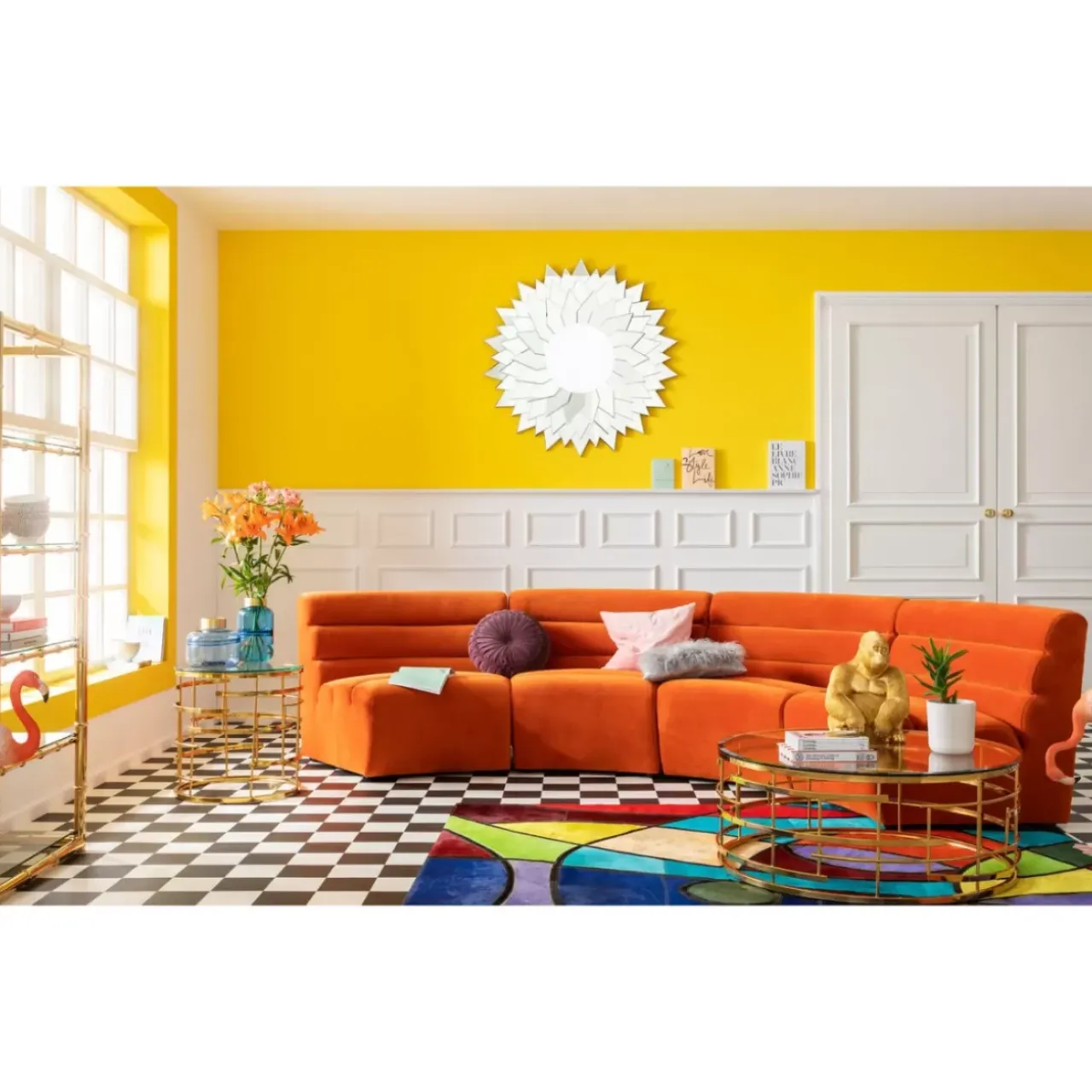 Tische|KARE Design Beistelltisch Jupiter Gold O55Cm