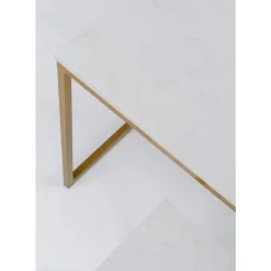 Tische|KARE Design Beistelltisch Key West Gold (3/Set)