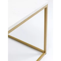Tische|KARE Design Beistelltisch Key West Gold 40X40Cm