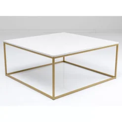 Tische|KARE Design Beistelltisch Key West Gold 40X40Cm