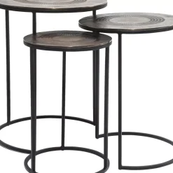 Tische|KARE Design Beistelltisch Marrakesh (3/Set) O48Cm