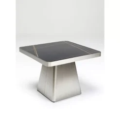 Tische|KARE Design Beistelltisch Miler Silber 60X60Cm