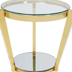 Tische|KARE Design Beistelltisch Monocolo Gold O50Cm
