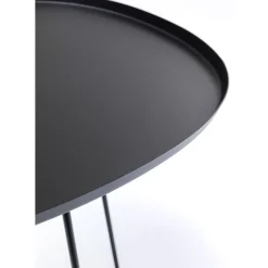 Outdoormöbel|KARE Design Beistelltisch Turin Schwarz