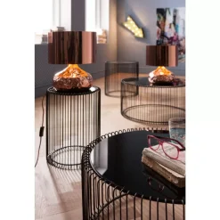 Tische|KARE Design Beistelltisch Wire Schwarz (2/Set) O44Cm