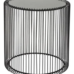 Tische|KARE Design Beistelltisch Wire Schwarz (2/Set) O44Cm