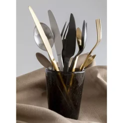 Geschirr & Tischaccessoires|KARE Design Besteck Gloria Matt Gold (16-Tlg.)