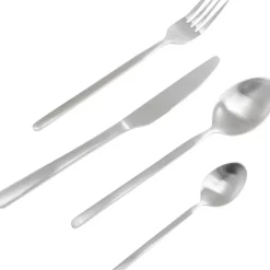 Geschirr & Tischaccessoires|KARE Design Besteck Gloria Matt Silber (16-Tlg.)