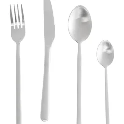 Geschirr & Tischaccessoires|KARE Design Besteck Gloria Matt Silber (16-Tlg.)