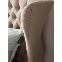Betten|KARE Design Bett City Spirit Linen Natural 180X200Cm
