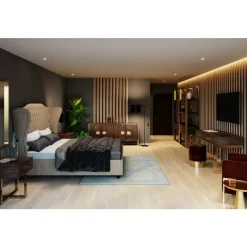 Betten|KARE Design Bett City Spirit Linen Natural 160X200Cm