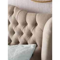 Betten|KARE Design Bett City Spirit Linen Natural 160X200Cm