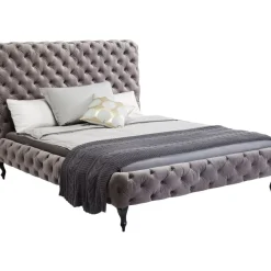 Betten|KARE Design Bett Desire Hoch Silbergrau 160X200 Cm
