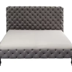 Betten|KARE Design Bett Desire Hoch Silbergrau 180X200 Cm