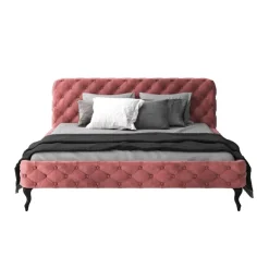 Betten|KARE Design Bett Desire Velvet Rose 160X200Cm